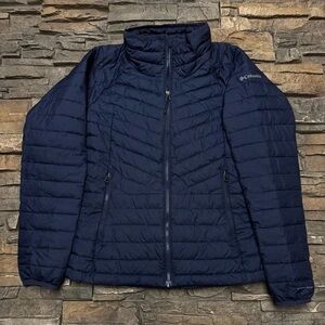 Columbia Women's Navy Puffer Jacket